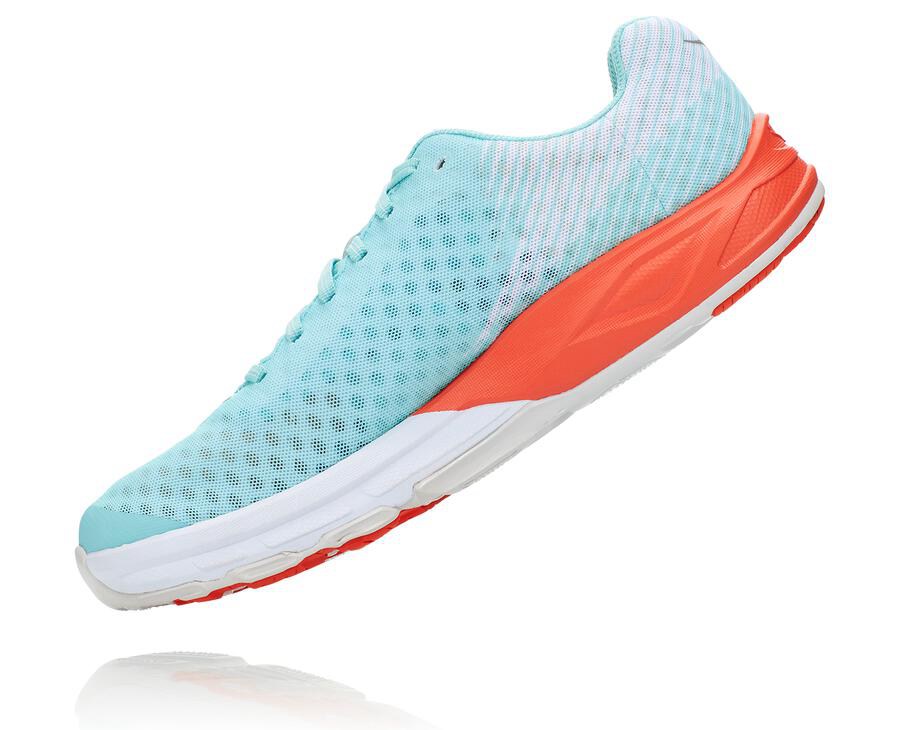 Hoka One One Evo Carbon Rocket Löparskor Herr - Blå - WKCVS-9134